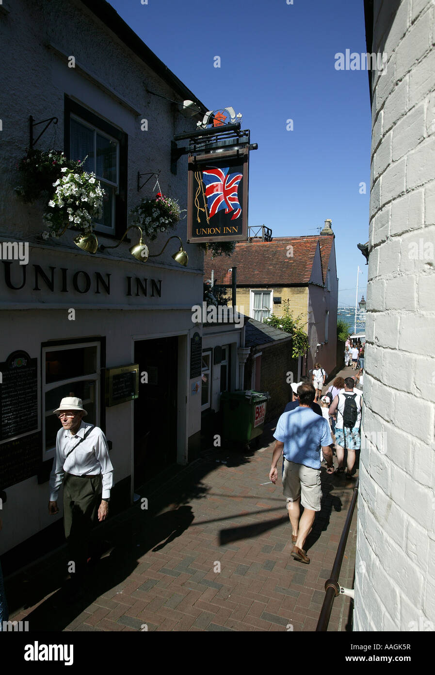 The Union Inn Pub in Cowes on the Isle of Wight Stock Photo