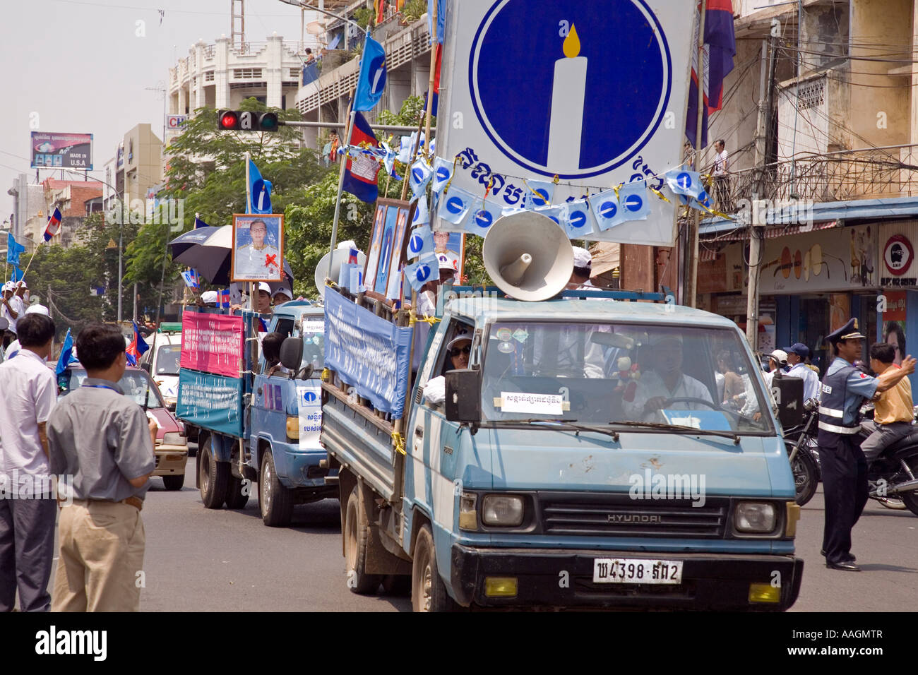 Khmer political rally hi-res stock photography and images - Alamy