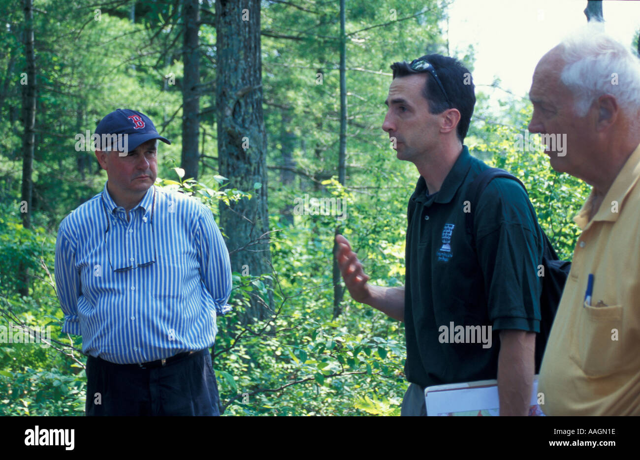 Freedom NH Congressman Jeb Bradley and TPL s Rodger Krussman confer