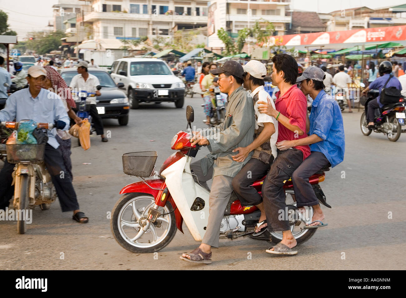 Motorcycle Phnom Penh Cambodia Stock Photo - Alamy