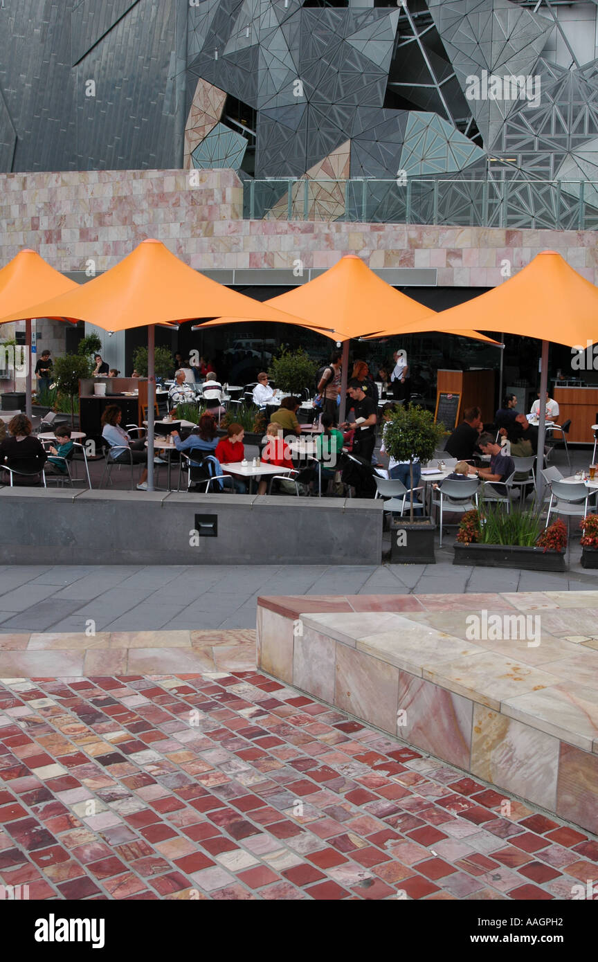 Outdoor dining, Melbourne Stock Photo Alamy