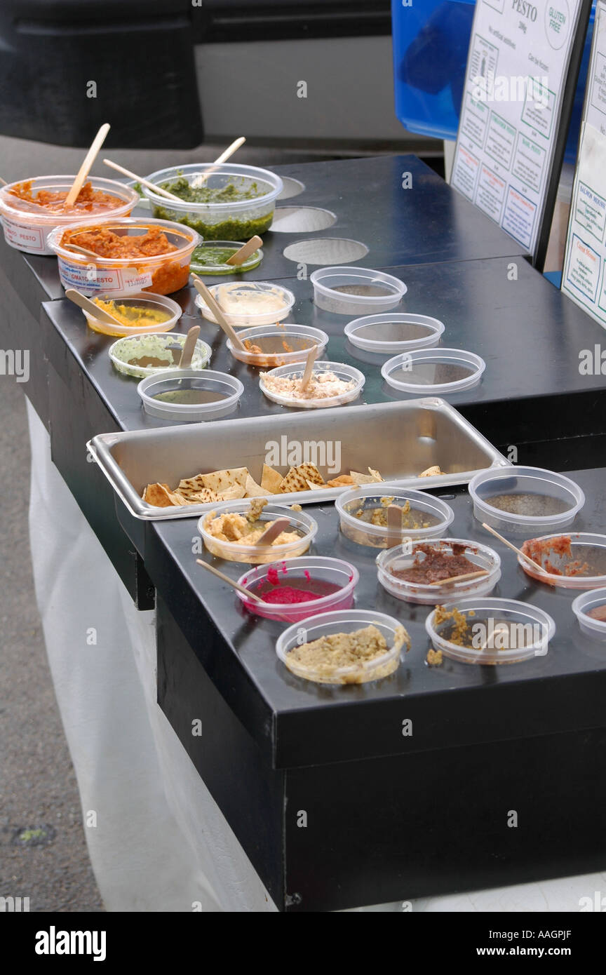 Dips & sauces Stock Photo