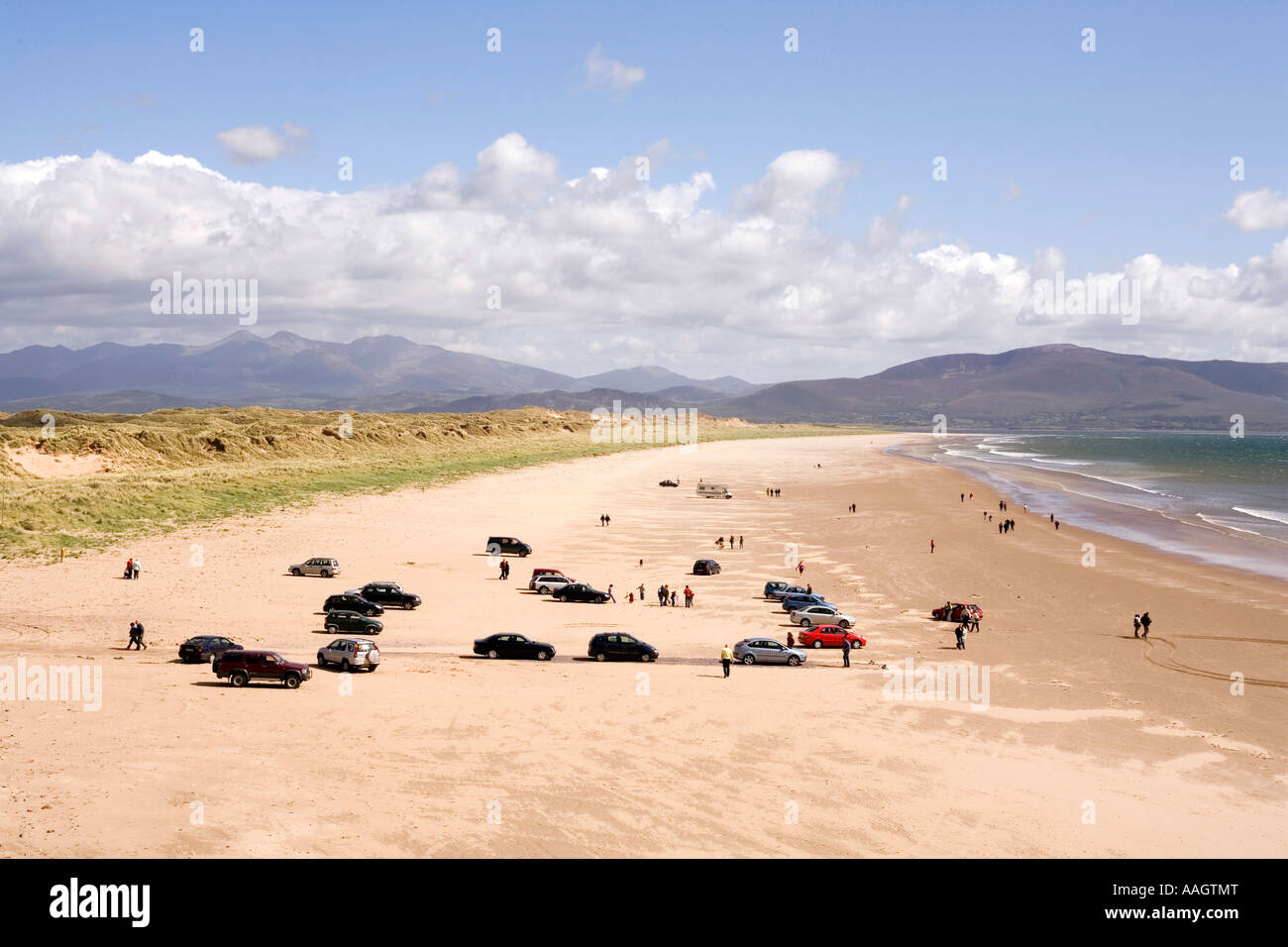 Ireland County Kerry Dingle Inch Beach elevated view Stock Photo 12627575 Alamy