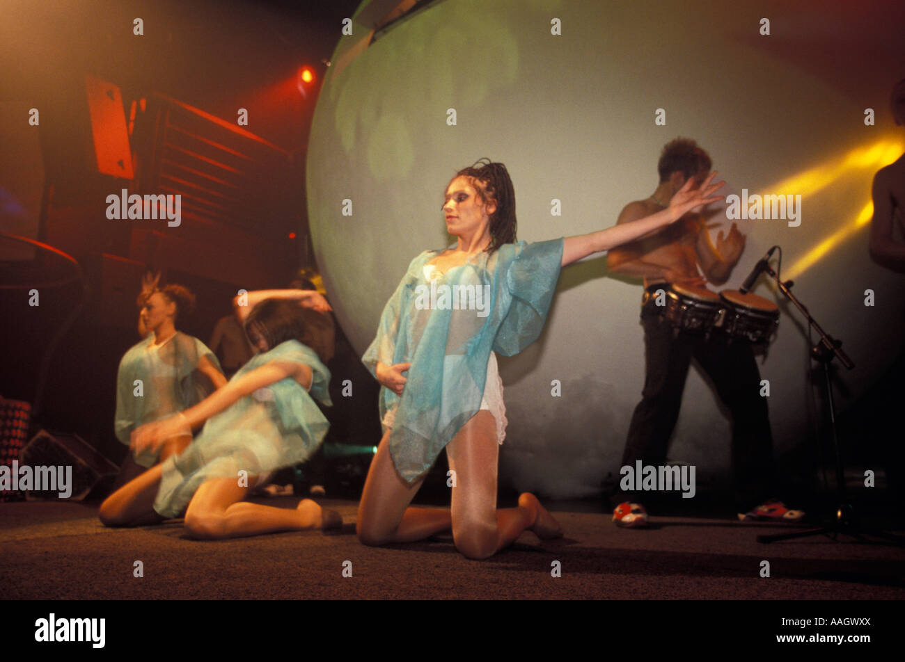 Dance performance The Spirit Dublin Dublin Ireland Stock