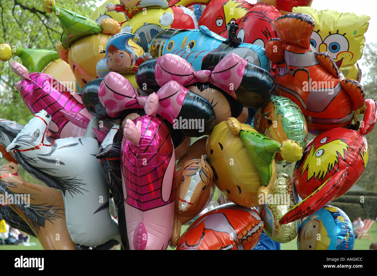 helium balloons for sale Stock Photo Alamy