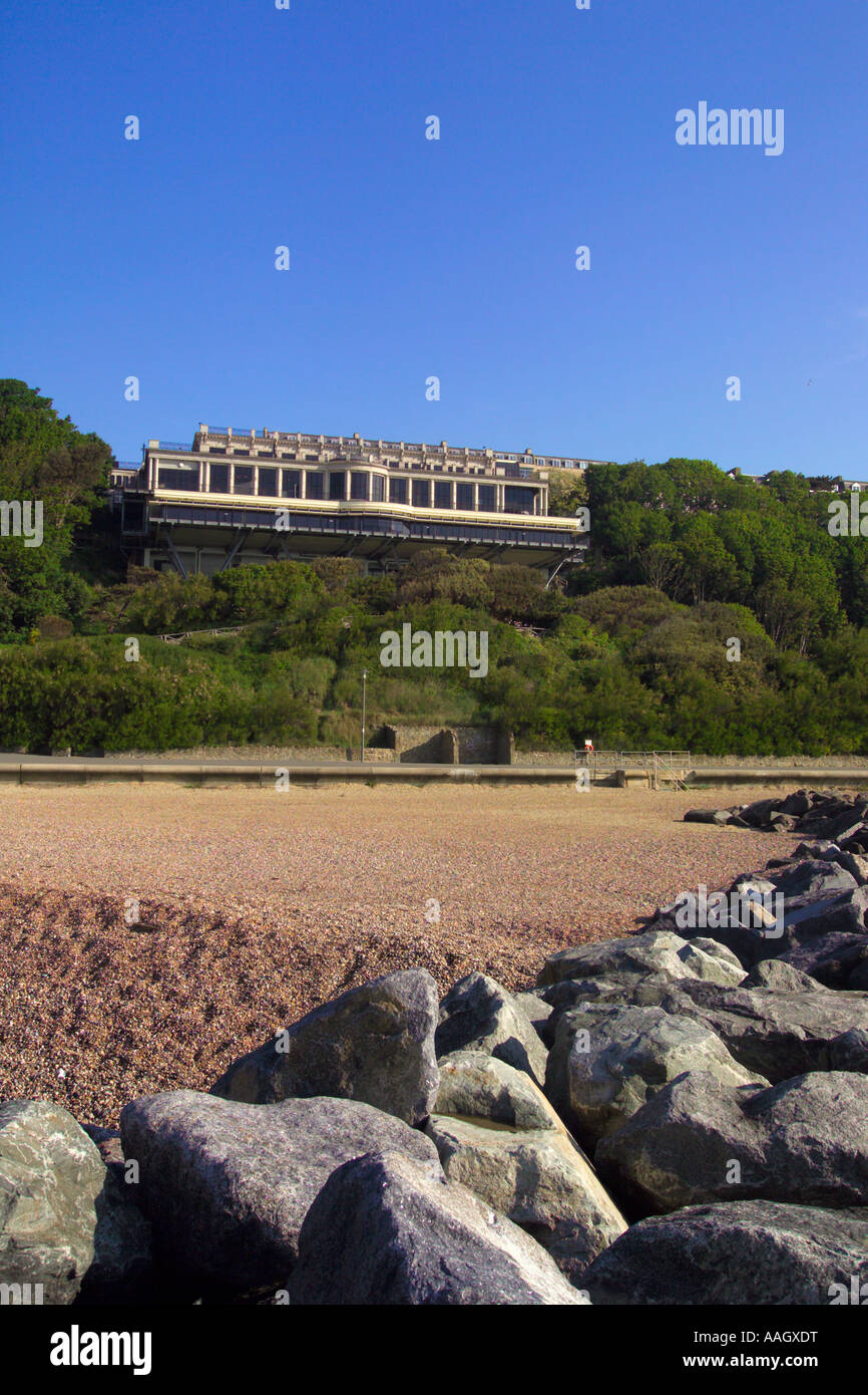 The Lees Cliff Hall Folkestone Kent England Stock Photo Alamy