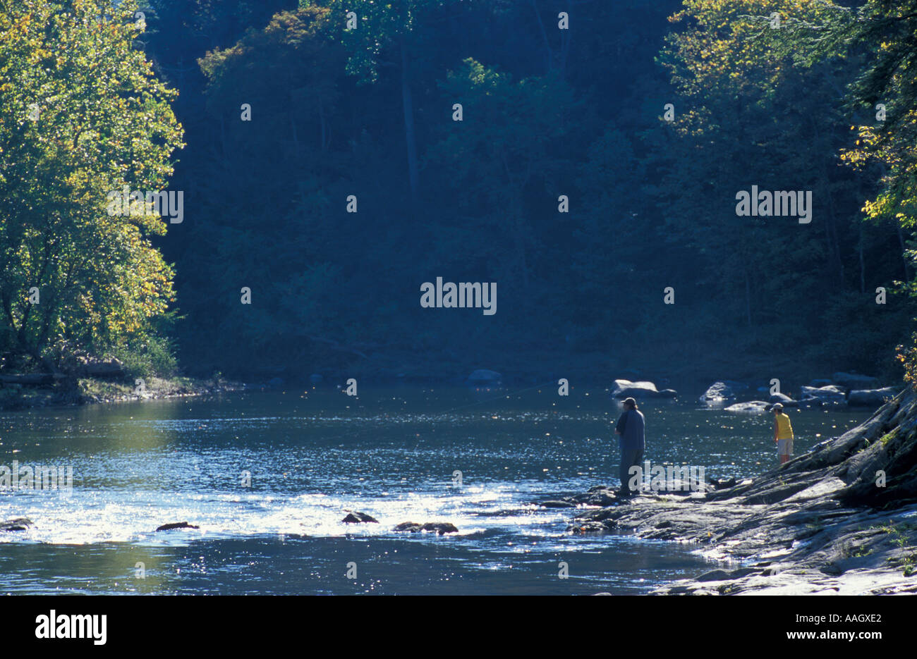 Kent CT Fishing on the Housatonic River in the Litchfield Hills of