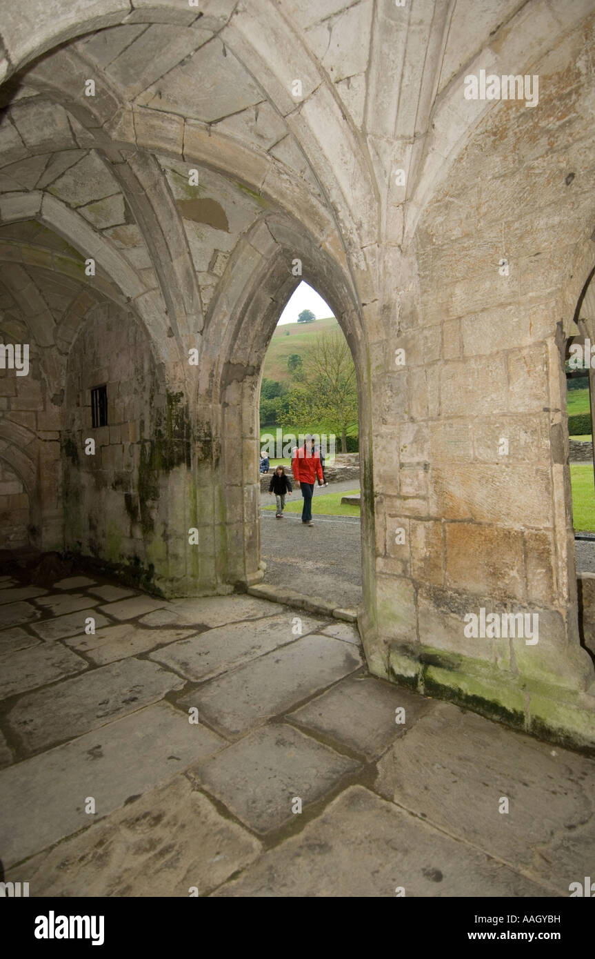 Valle Crucis Abbey near Llangollen North wales Stock Photo