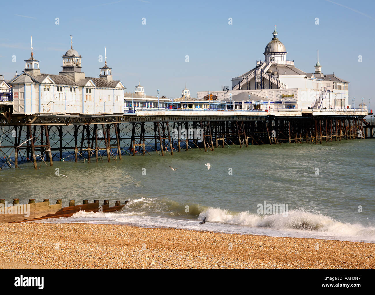 England Eastbourne Pier Stock Photo