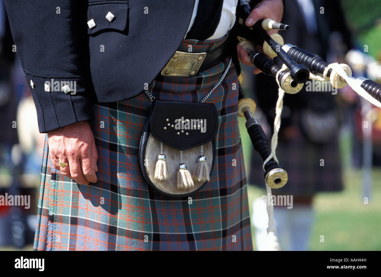 Sporran Glenfinnan Highland Games Inverness shire Highlands Scotland United Kingdom Stock Photo