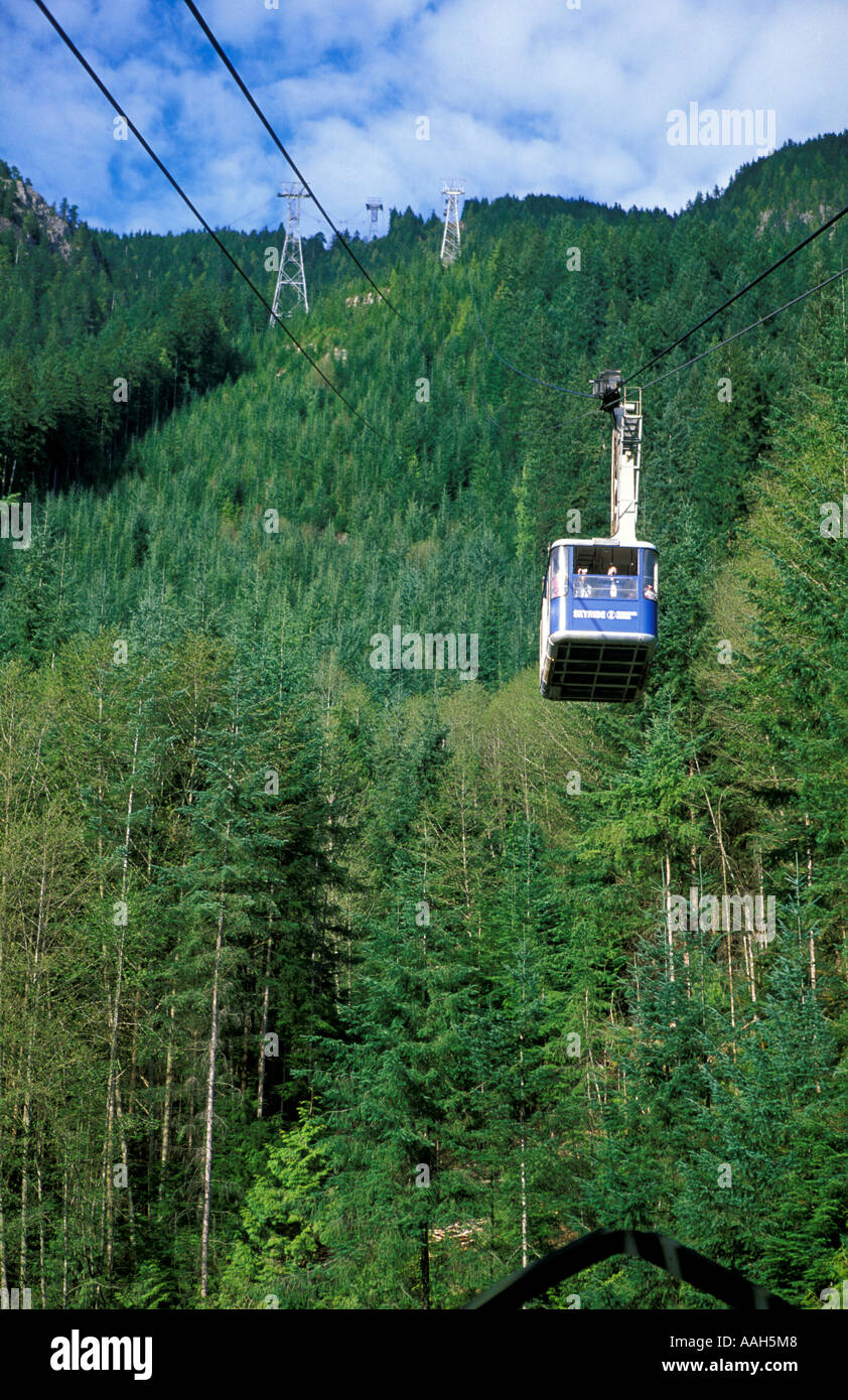 Vancouver grouse mountain cable car hi-res stock photography and images ...