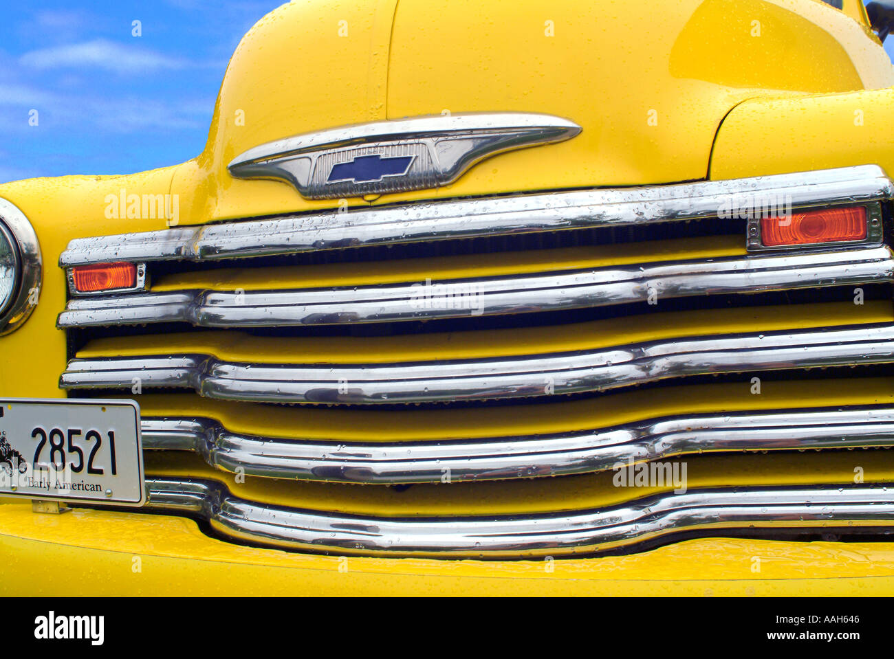 Restored chevrolet pick up truck Stock Photo Alamy