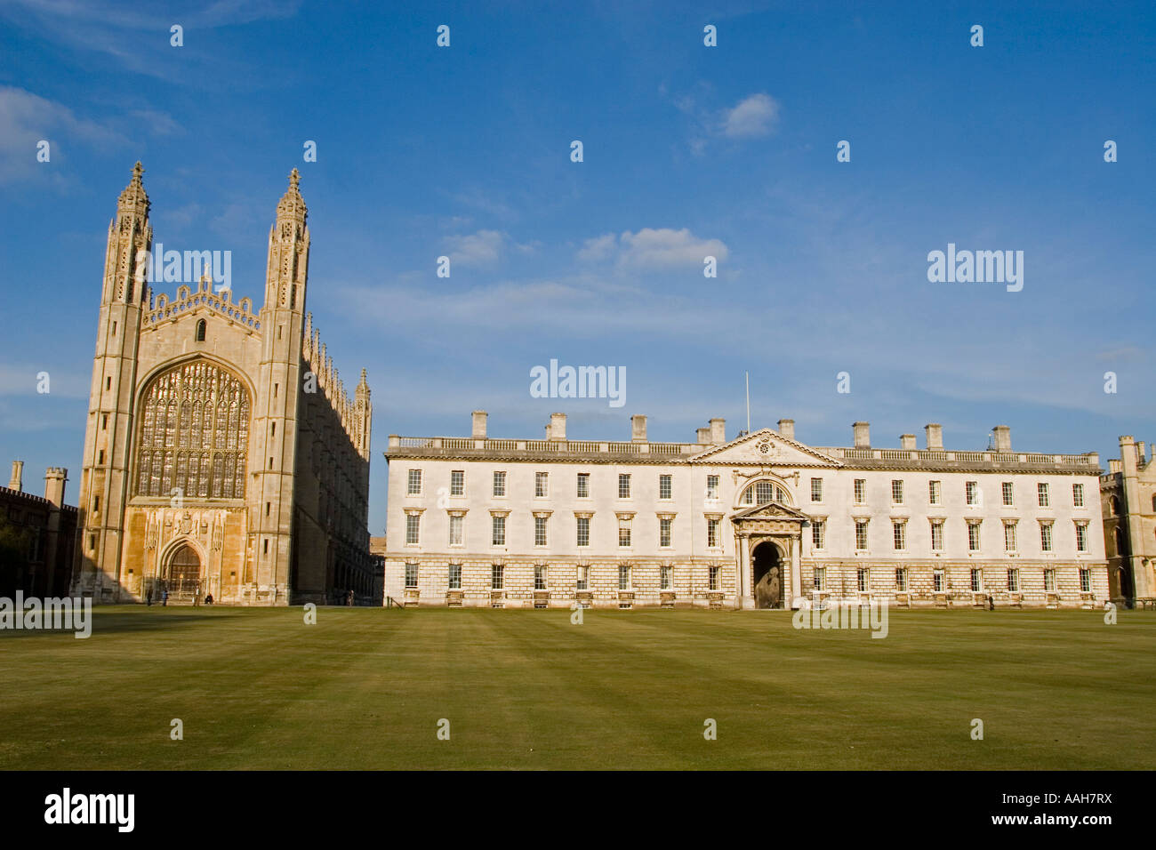 Kings College Cambridge University England Stock Photo