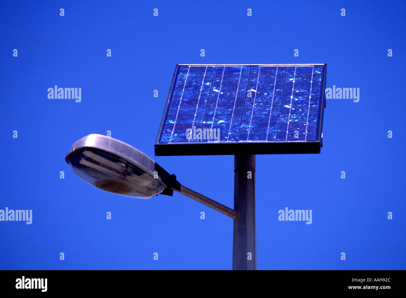 Solar Panel And Lamp Post Cable Beach Broome Western