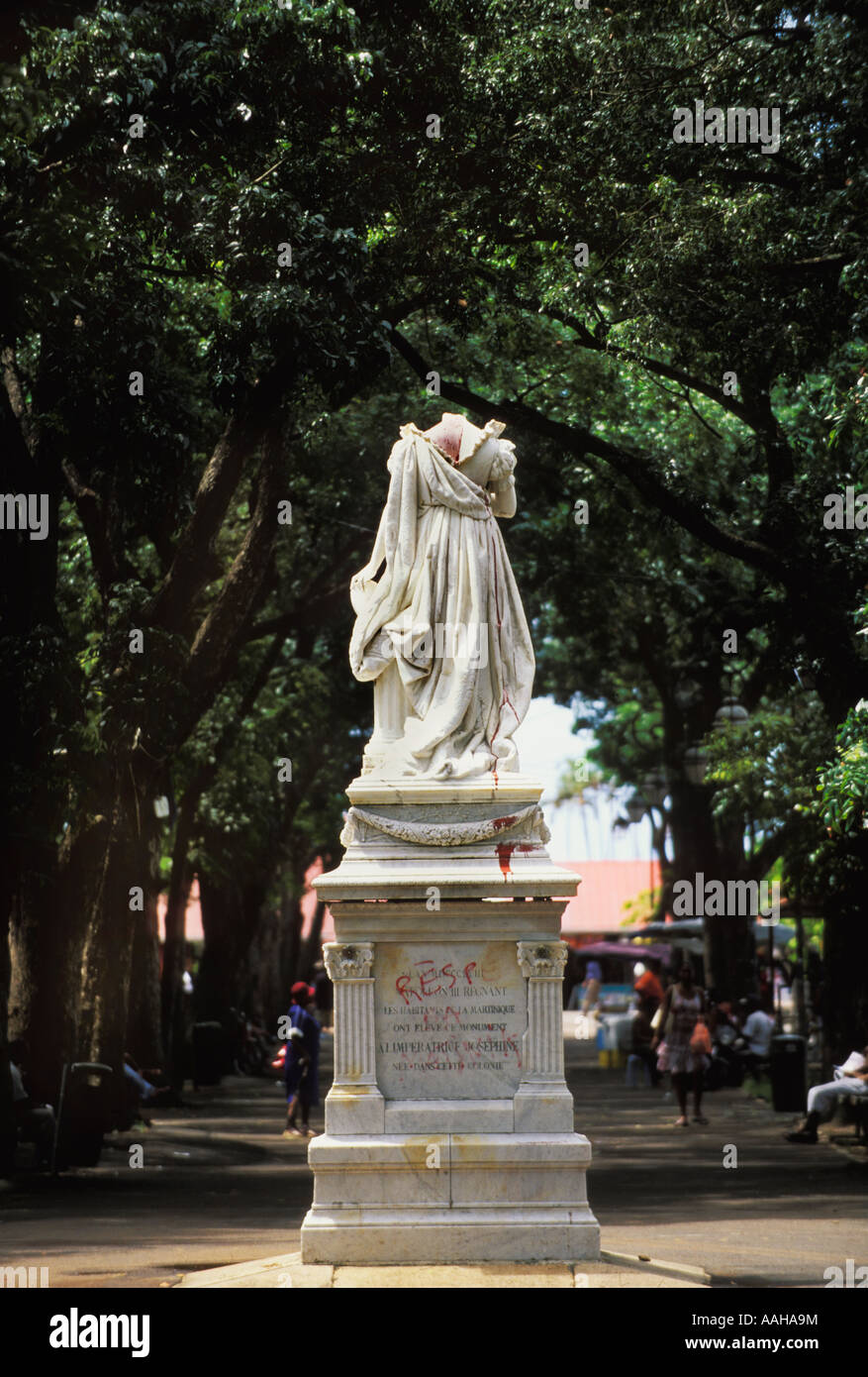 Josephine Statue Martinique High Resolution Stock Photography and