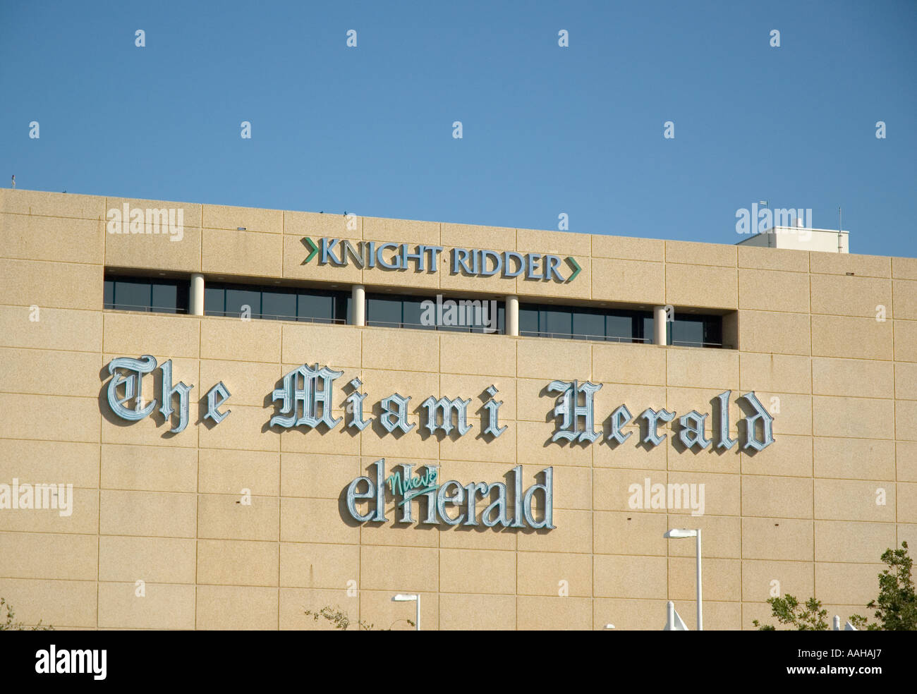 Miami Herald headquarters, Miami, Florida Stock Photo Alamy