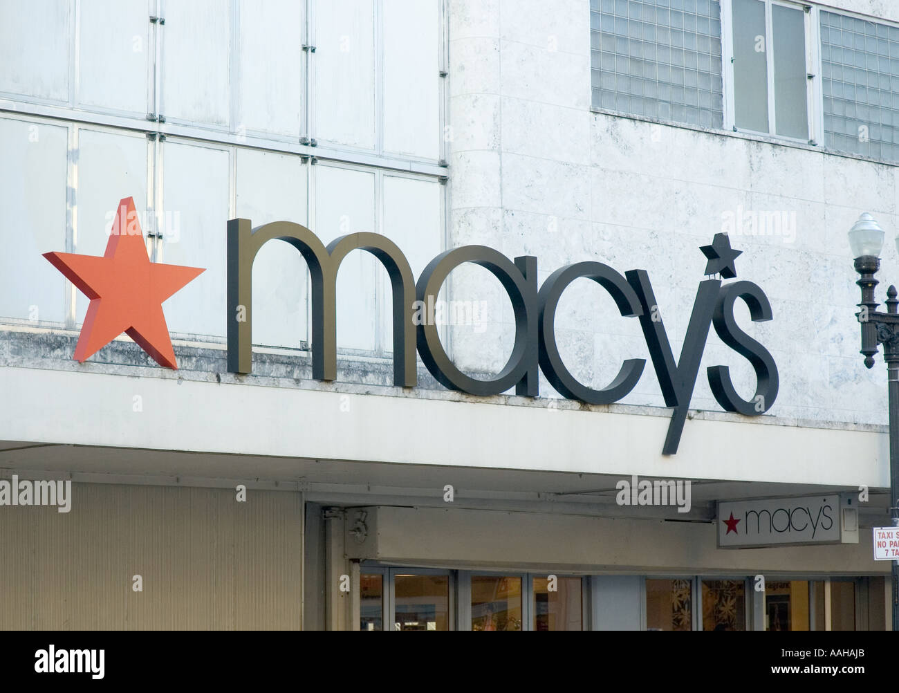 Macy's in Miami Florida Stock Photo