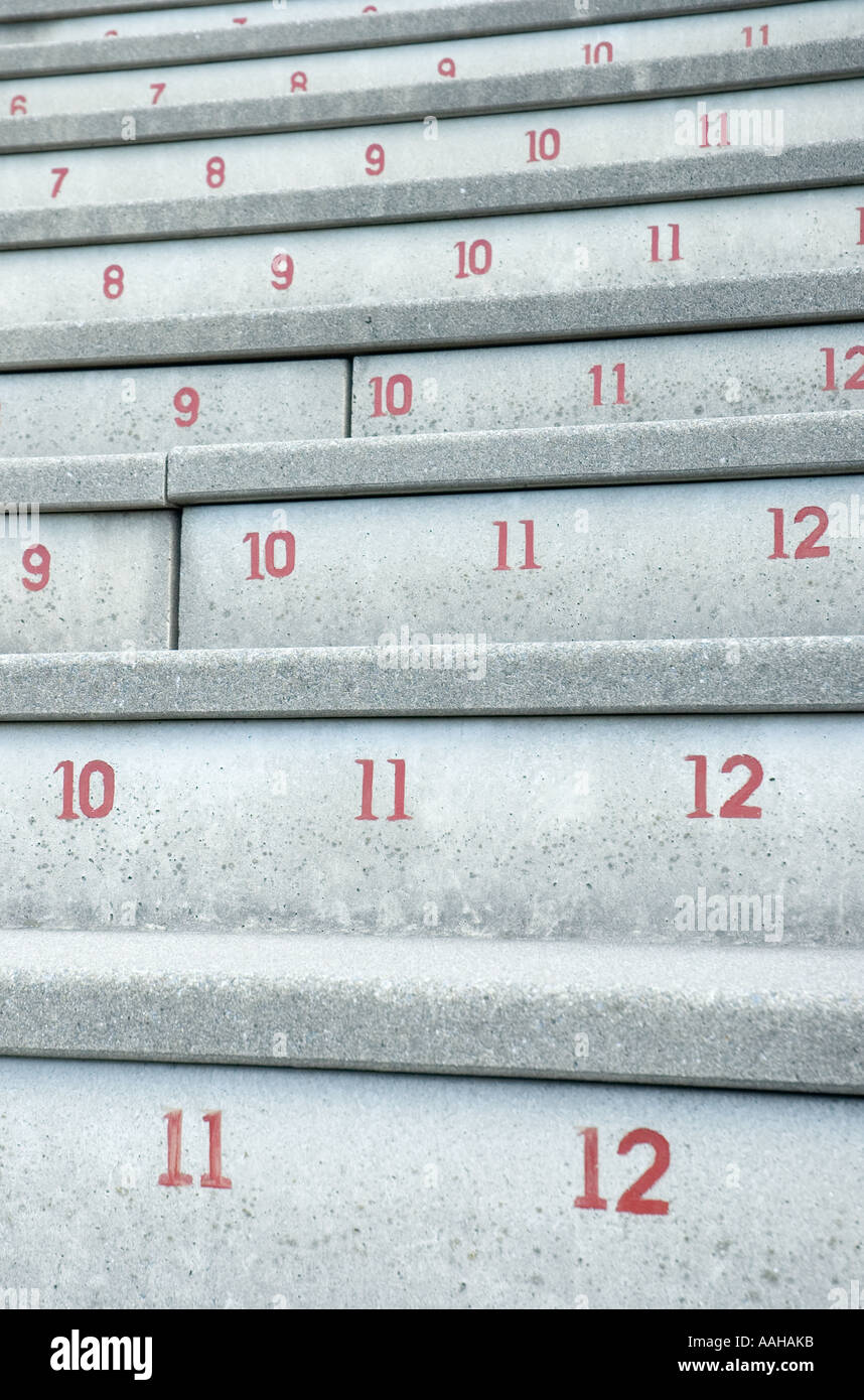 seating numbers from harvard stadium, harvard university, cambridge