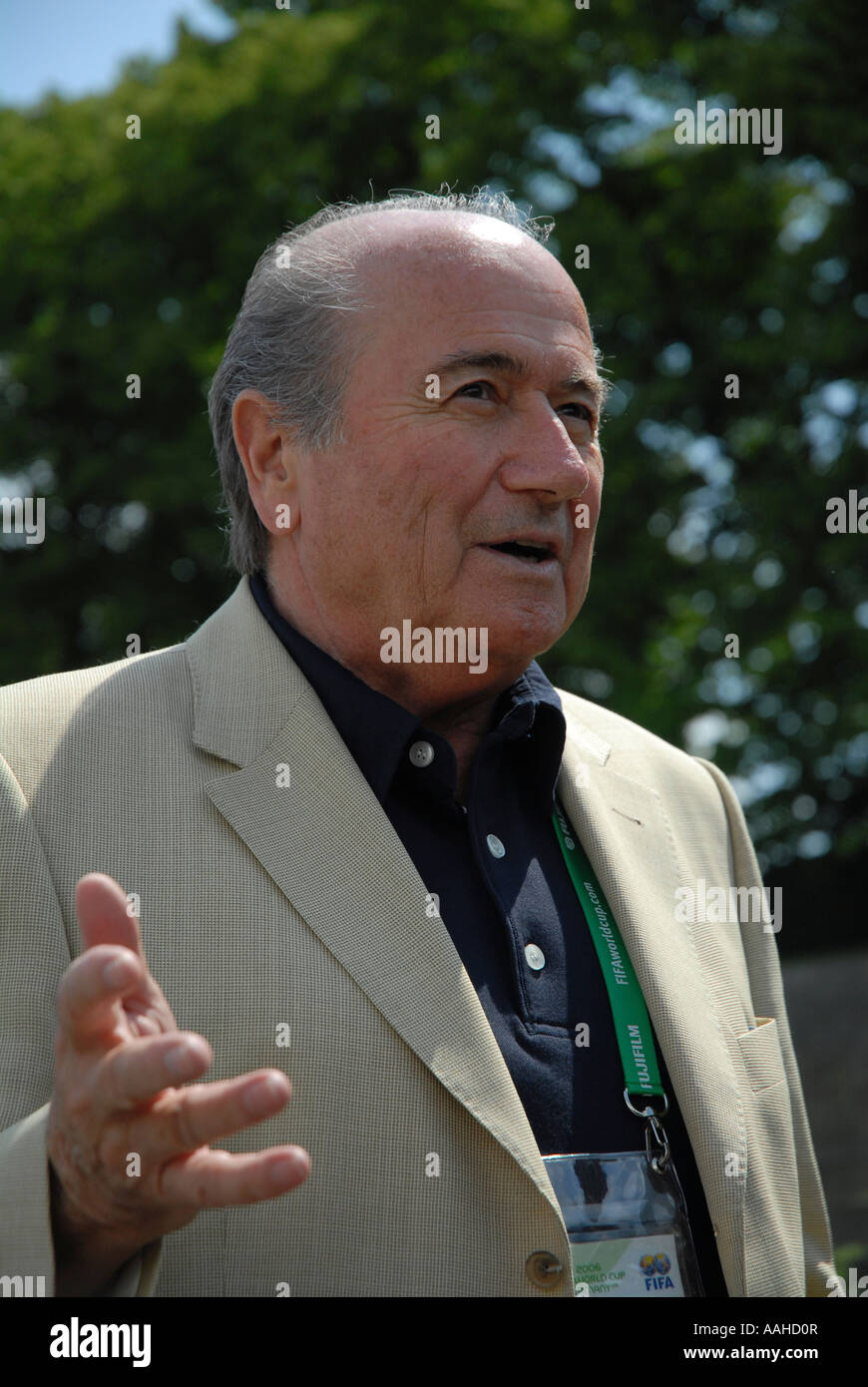 Sepp blatter hi-res stock photography and images - Alamy