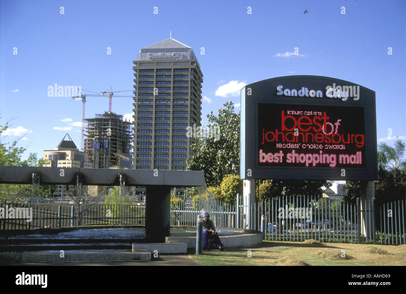 Sandton City Johannesburg South Africa Stock Photo