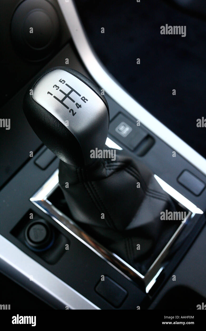 Manual Gear Shift Stock Photo Alamy