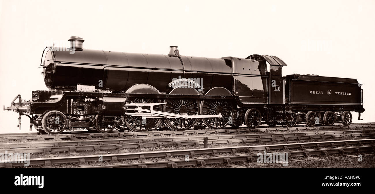 GWR Loco The Great Bear 1934 Stock Photo