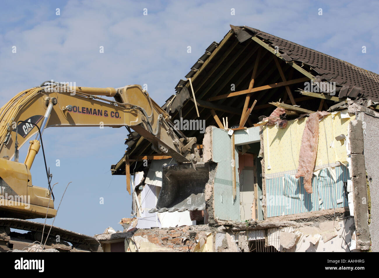 Home demolition detroit hi-res stock photography and images - Alamy