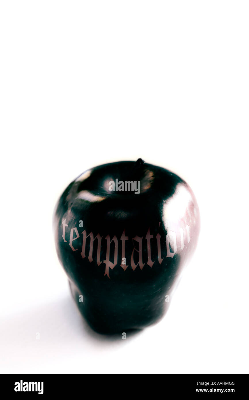 The Tempting Apple Stock Photo