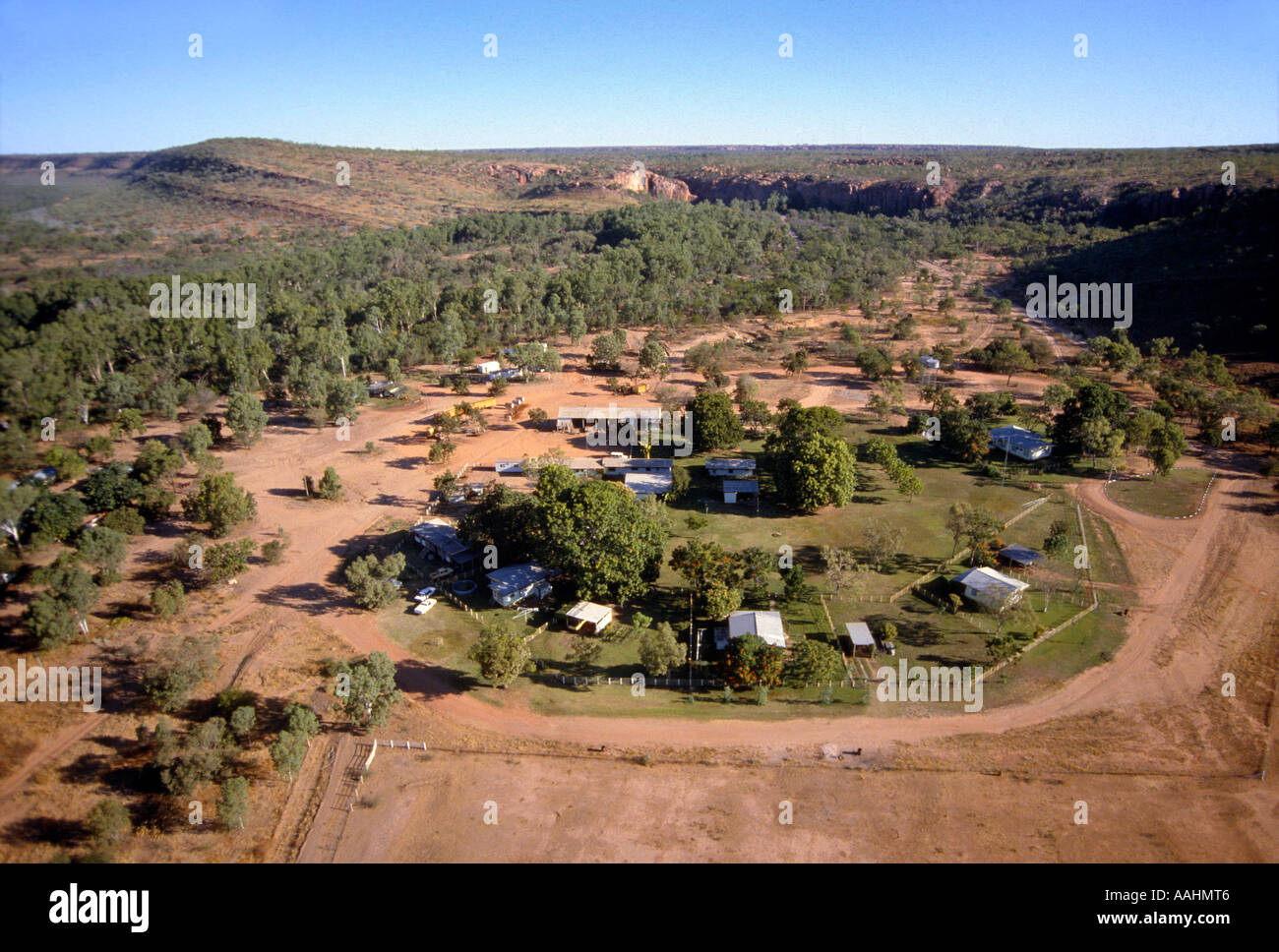 Cattle station, Northern Territory, Australia Stock Photo