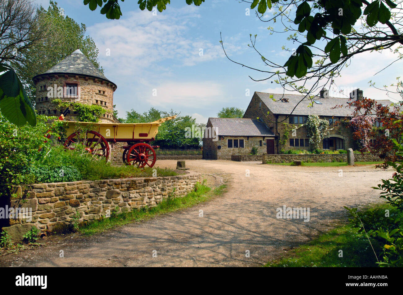 Marsh Hall Farm Chapel en le Frith dove cote Peak district UK Europe