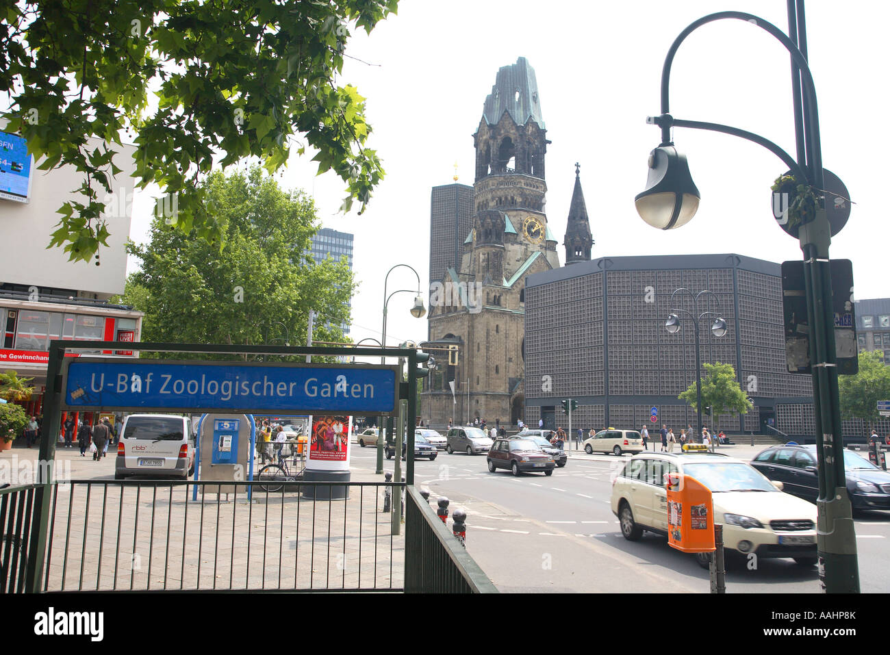 Travel Photography From Breitscheidplatz Kaiser Wilhelm Memorial