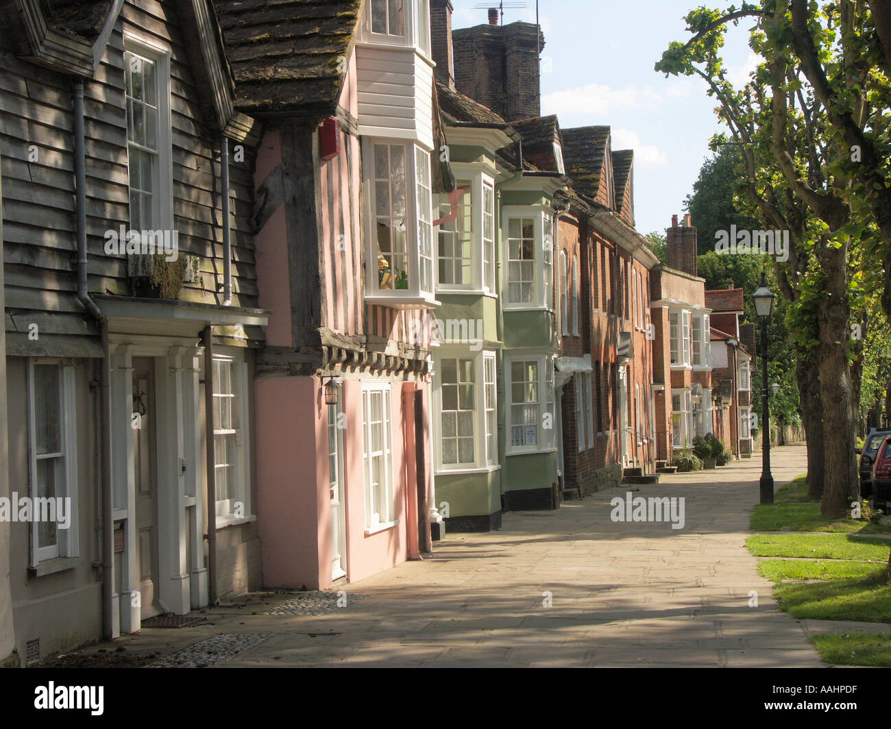 The Causeway Horsham West Sussex England Stock Photo Alamy