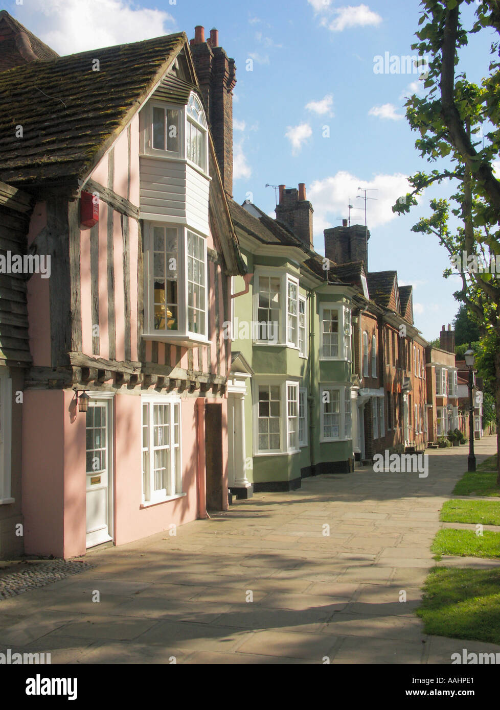 The Causeway Horsham West Sussex England Stock Photo