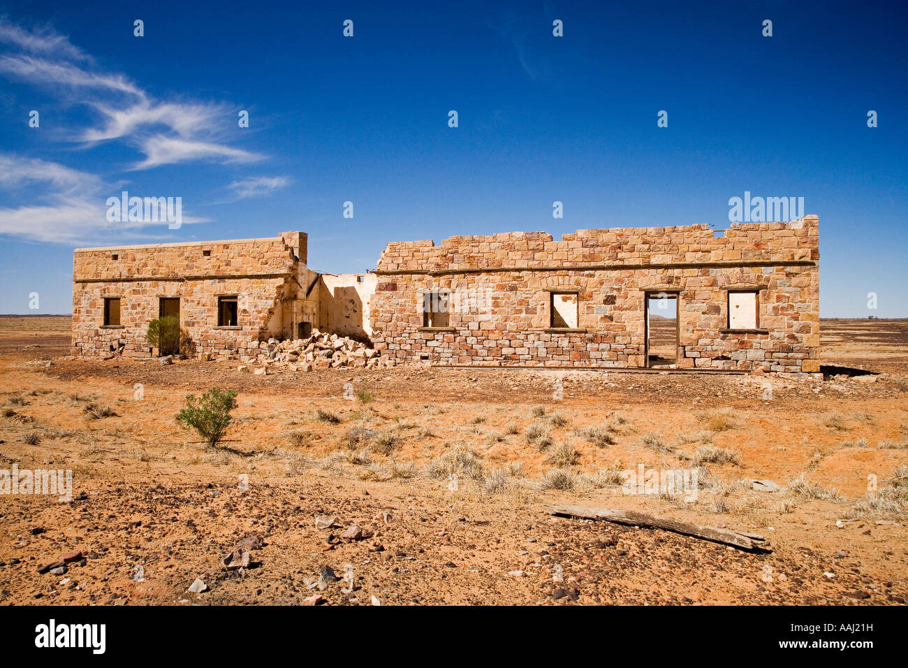 North Peake Creek Railway Station Ruins Old Ghan Railway Oodnadatta ...