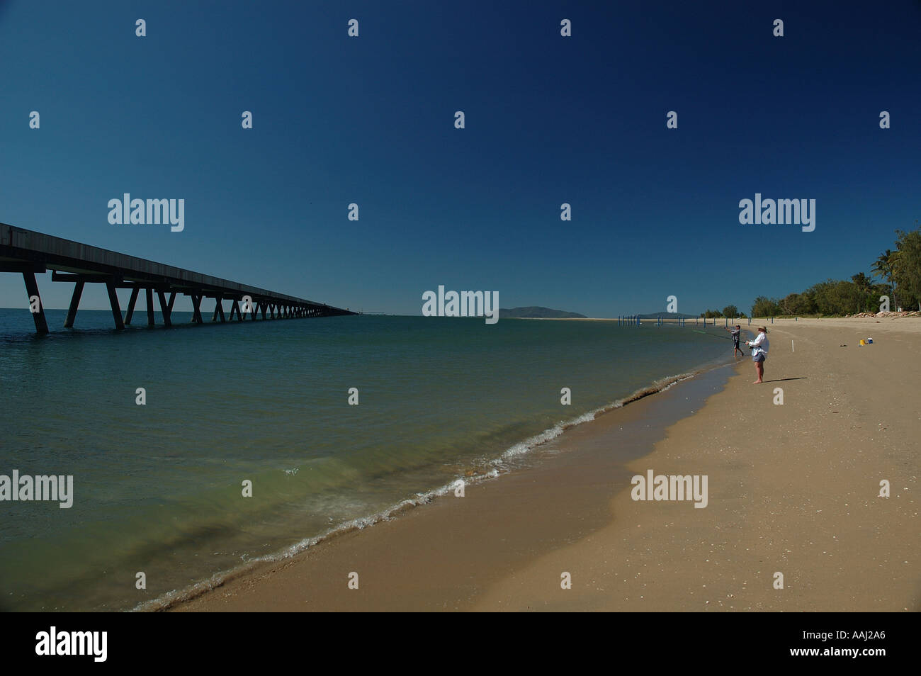 Long sugar loading jetty fishing location Lucinda Queensland Australia