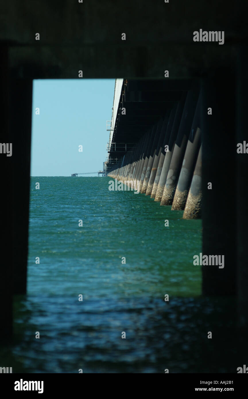 Long sugar loading jetty fishing location Lucinda Queensland Australia