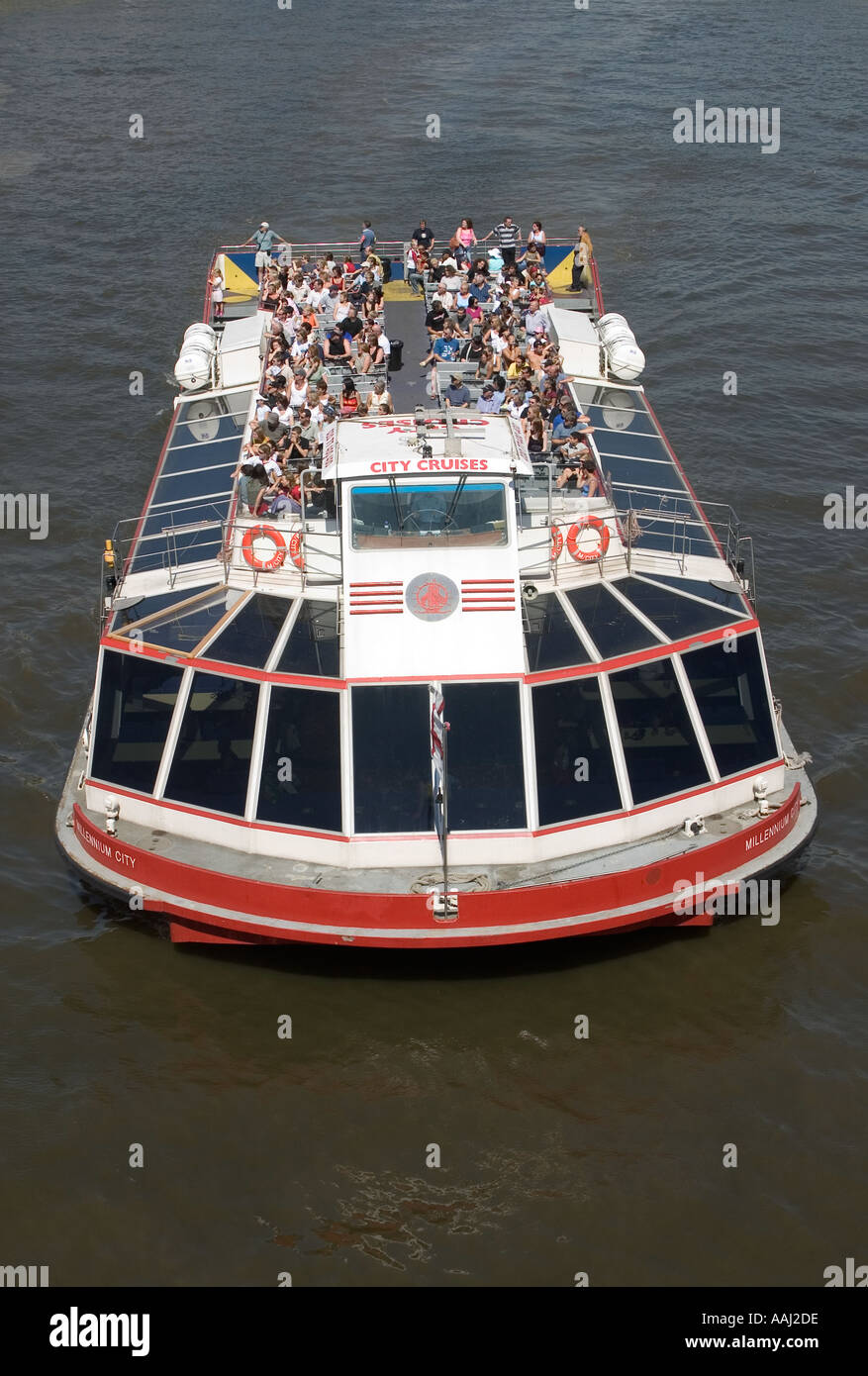 Boat Trip Along River Thames London Stock Photo Alamy   Boat Trip Along River Thames London AAJ2DE 