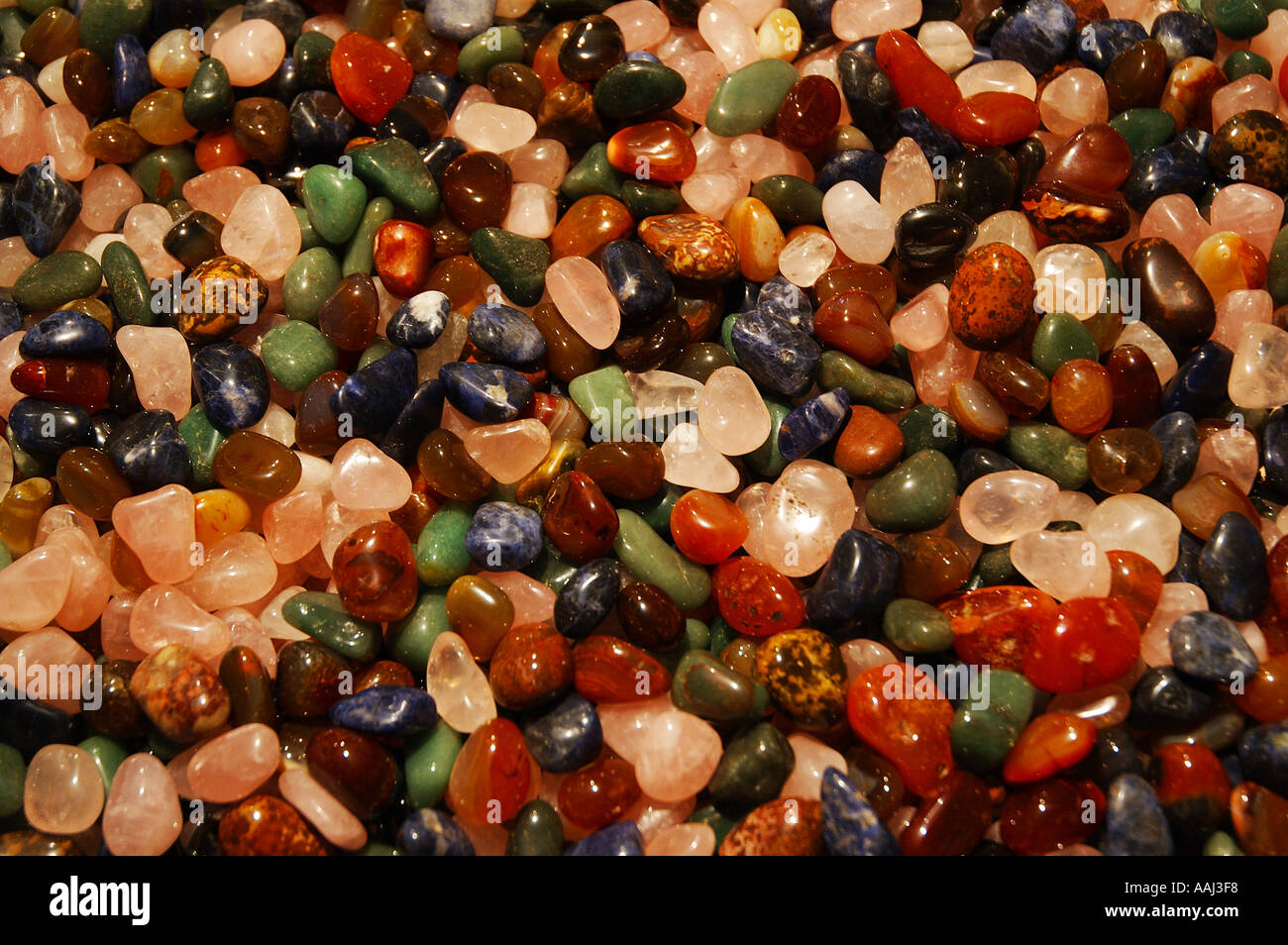 Mix polished stones hi-res stock photography and images - Alamy
