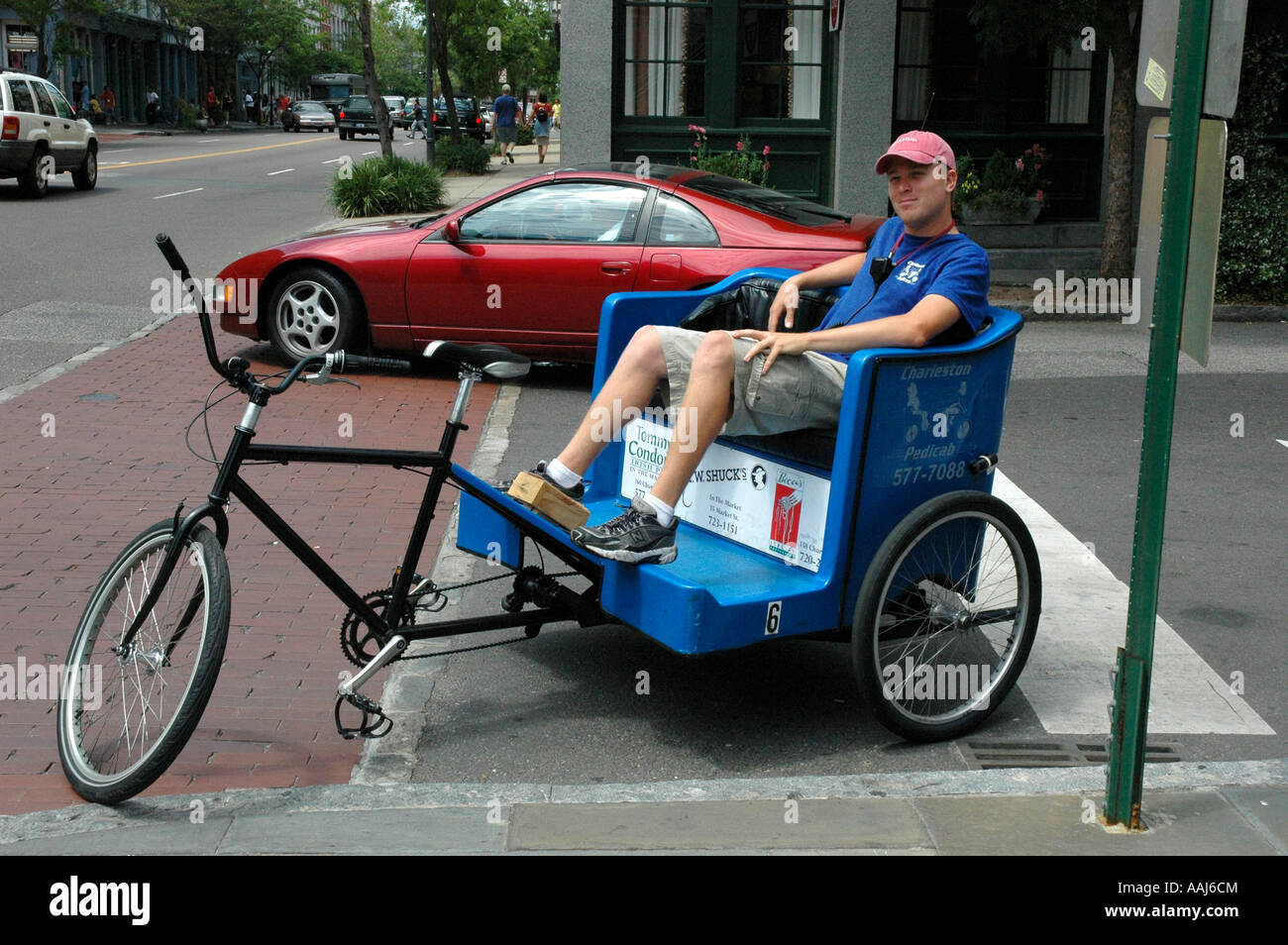 Pedal cab hires stock photography and images Alamy