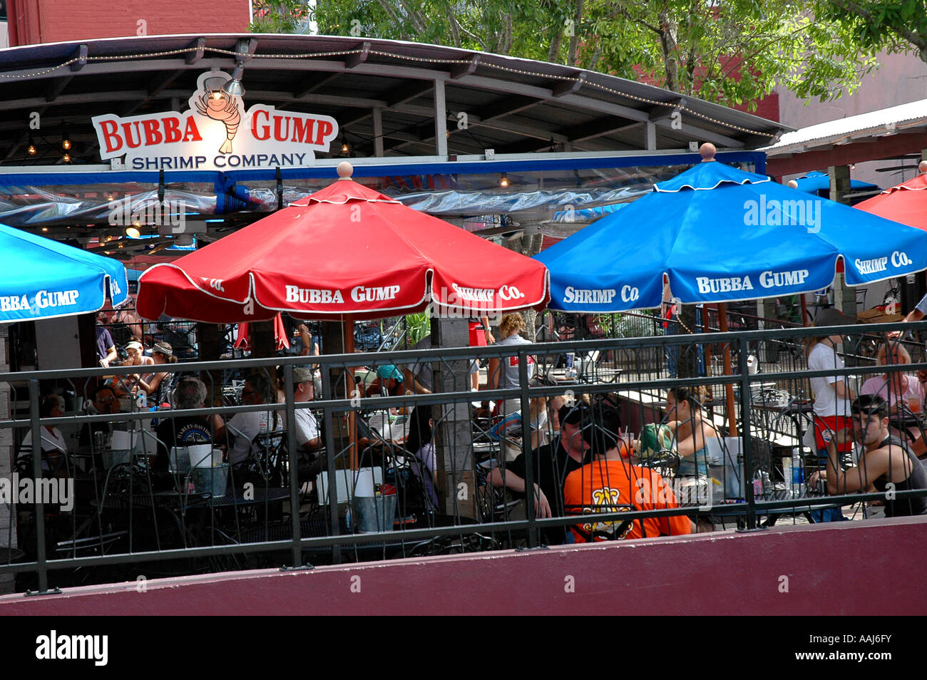 Restaurant along Market Street Charleston, South Carolina Stock Photo