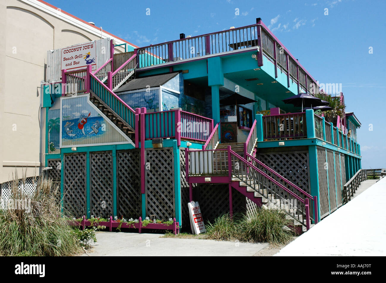 Coconut Joe's beach bar and grill on Isle of Palms Charleston, South