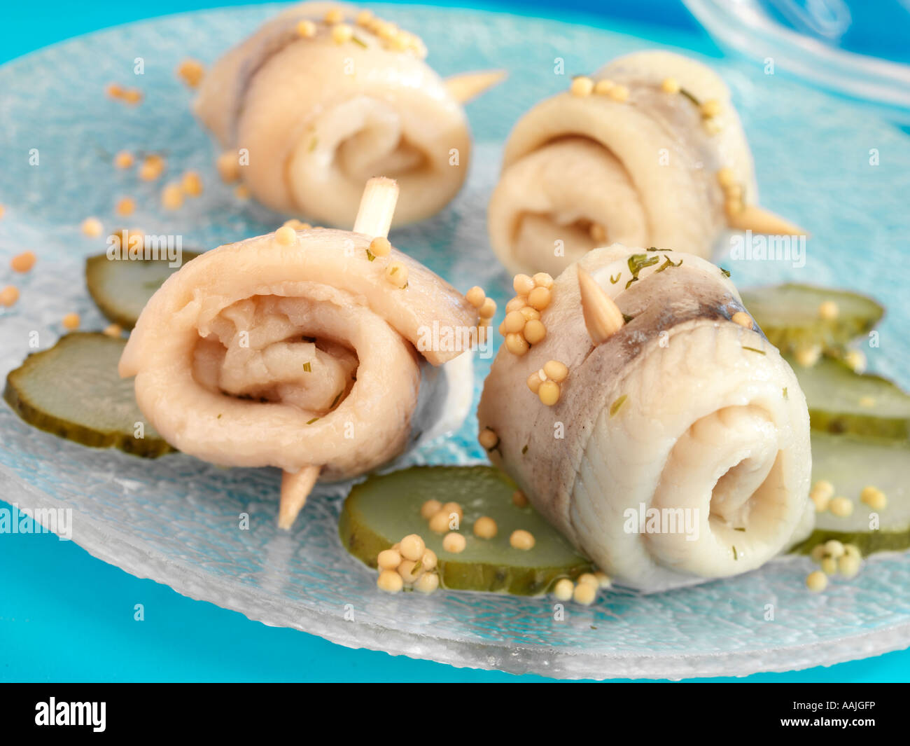 Pickled rollmop herrings hi-res stock photography and images - Alamy
