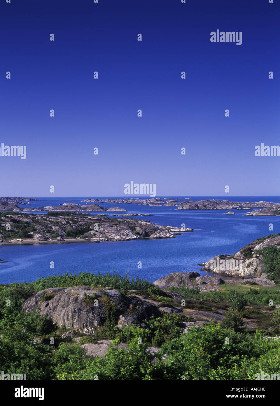 Sound in archipelago Stock Photo Alamy
