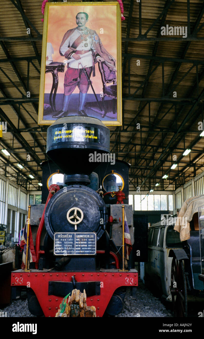 Railway museum bangkok thailand hi-res stock photography and images - Alamy