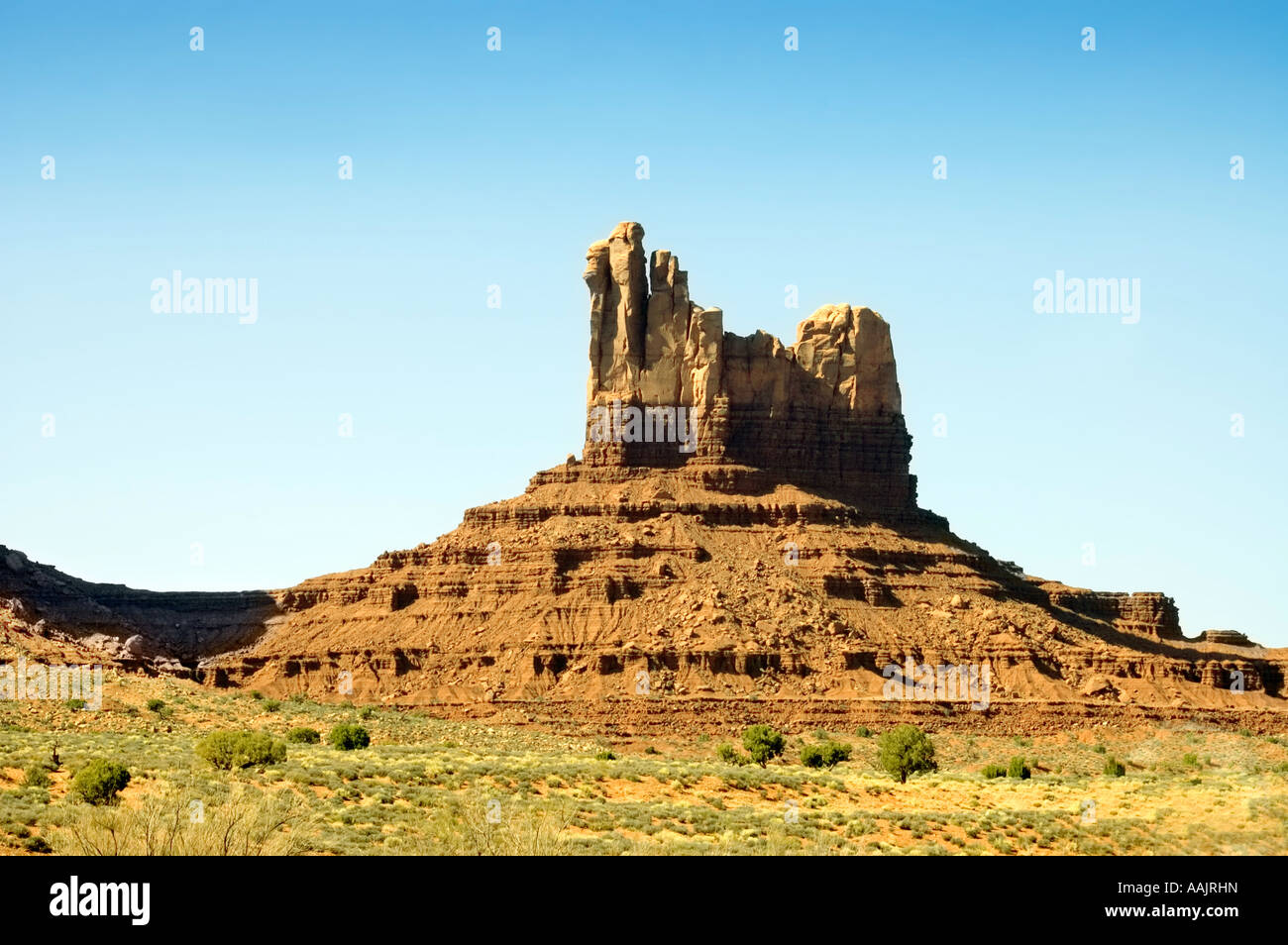 Monument Valley NavajoTribal Park in Arizona USA Stock Photo