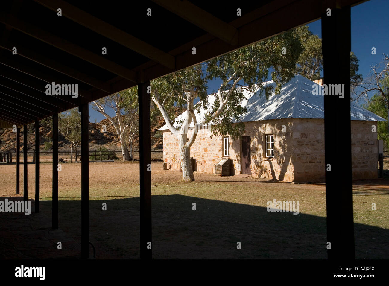 Historic Telegraph Station Alice Springs Outback Northern Territory