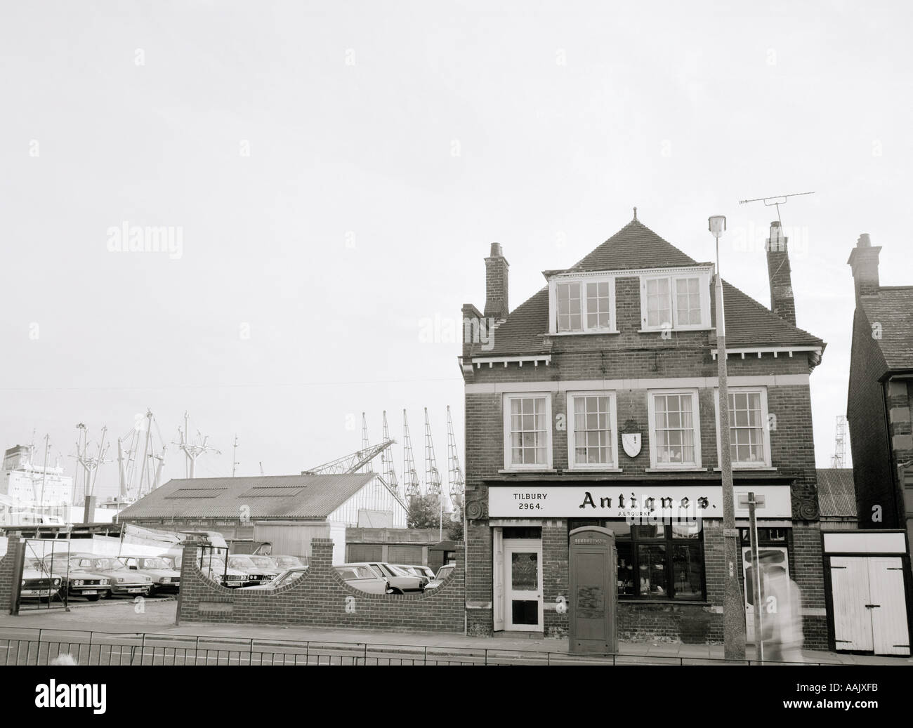 Documentary Photography Tilbury Docks in Essex in England in Great