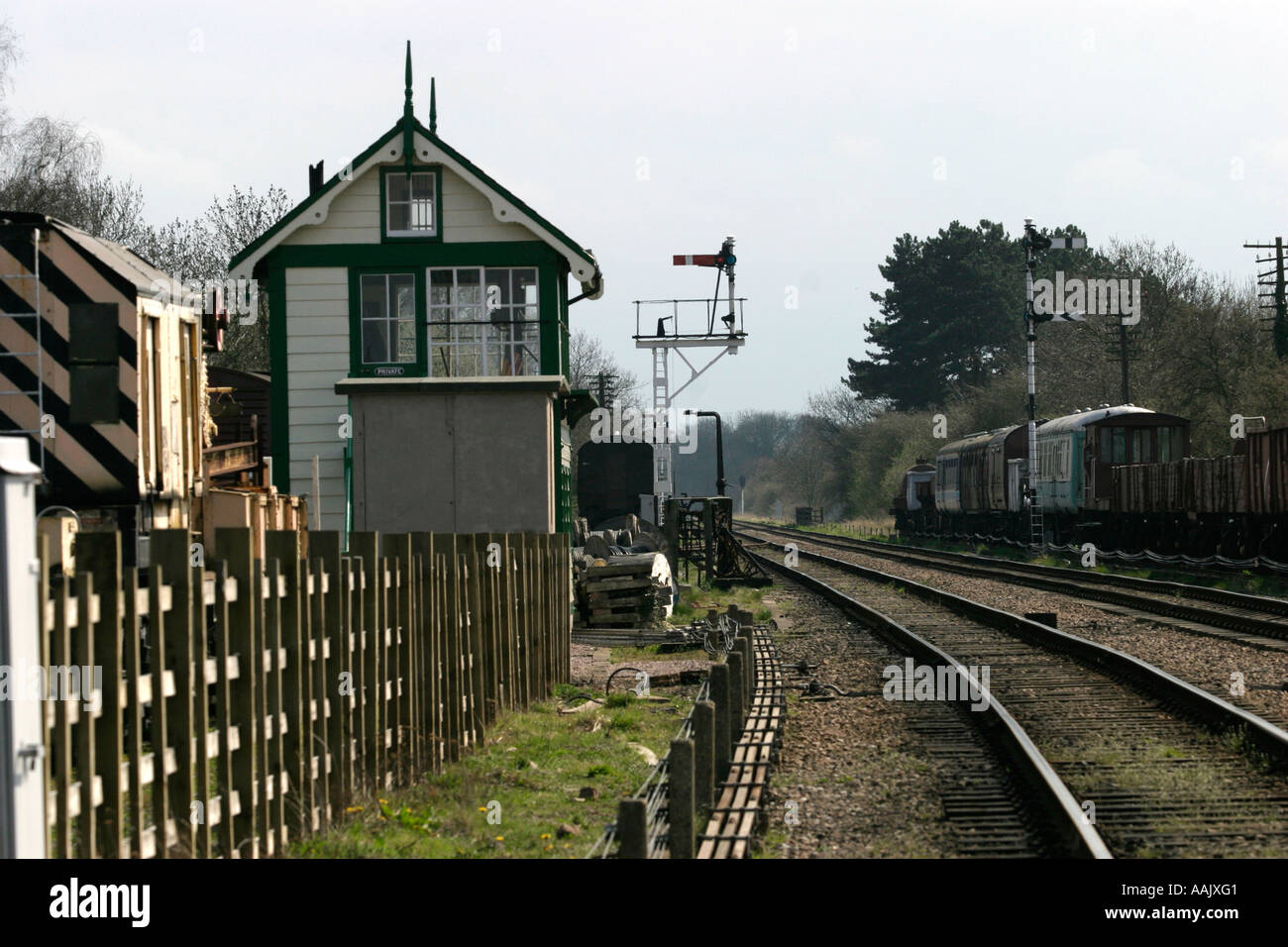 The Great Central Railway Signal Box At Quorn And Woodhouse Station 