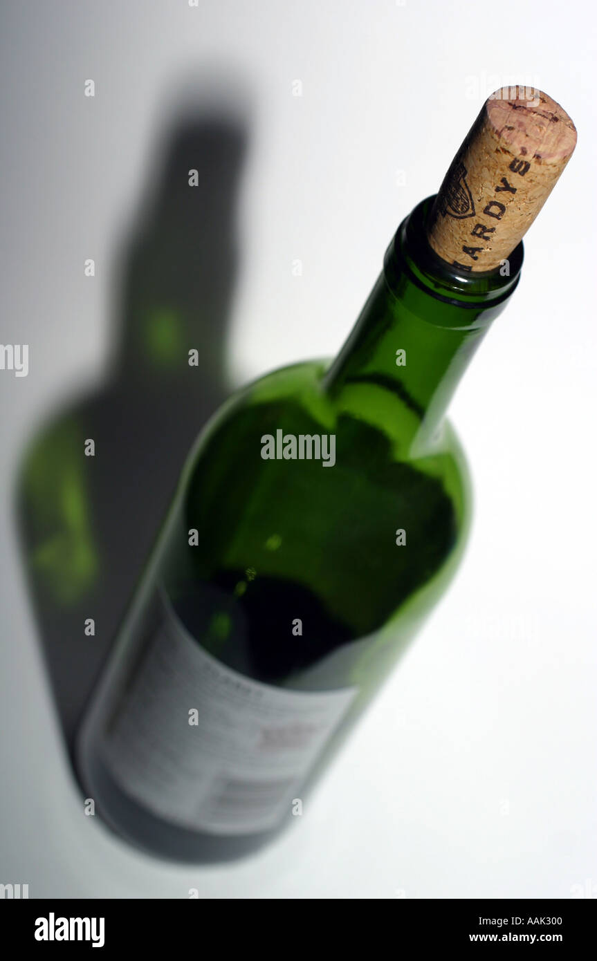 Wine Bottle and cork Stock Photo Alamy