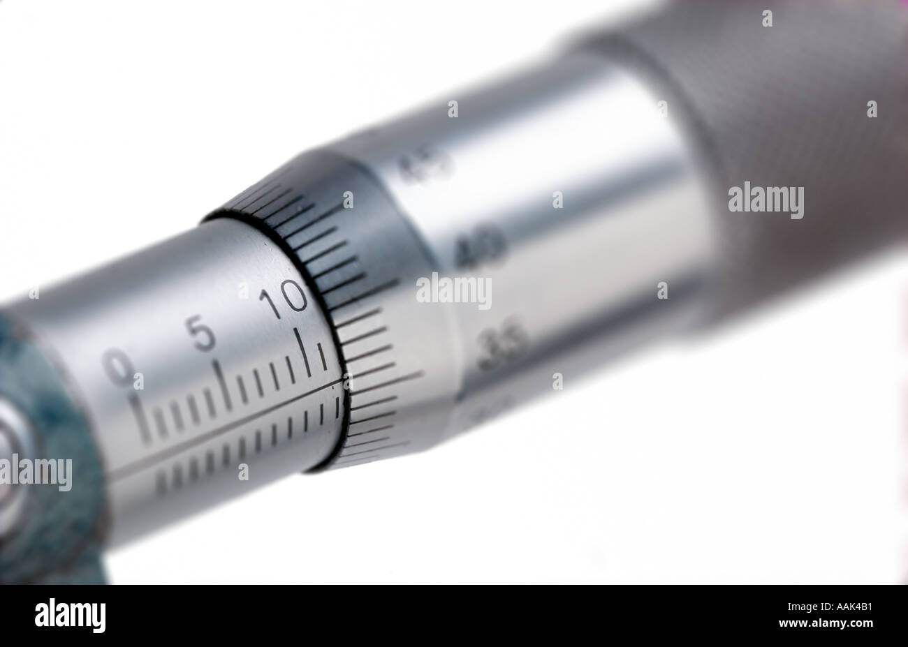 micrometer measuring tolerances quality control Stock Photo Alamy